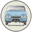 Ford Consul Capri 1961-62 Coaster 6